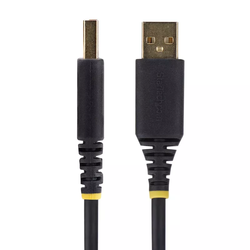 StarTech.com 1ft (30cm) USB na sériový adaptérový kábel, COM-retention, vymeniteľné matice/skrutky, USB-A na DB9 RS232, FTDI IC, ESD ochrana, Windows/macOS/Linux