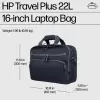 Taška na notebook HP Travel Plus 22L 16-palcová aktovka monochromatická