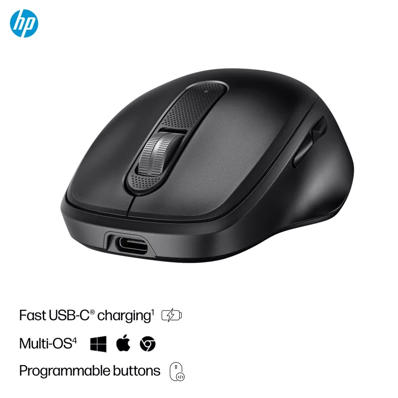 HP 515 ultra rýchlo nabíjateľná dobíjateľná bezdrôtová myš