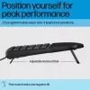 HP 485 Comfort káblová klávesnica full-size USB membránová s podložkou na zápästie