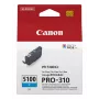 Canon PFI-5100 C atramentová kazeta 1 ks originálna azúrová