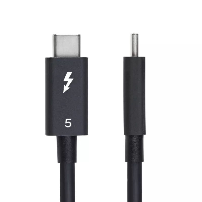 StarTech.com 1,5ft (50cm) Thunderbolt 5 kábel, 80Gbit/s/do 120Gbit/s, 240W PD, 8K 60Hz, certifikovaný Thunderbolt kábel - kompatibilný s Thunderbolt 4/USB4/USB-C