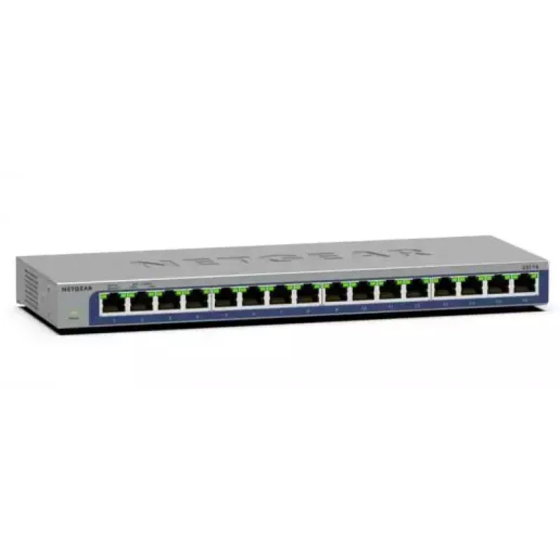 NETGEAR GS116 Unmanaged L2 Gigabit Ethernet (10/100/1000) čierny