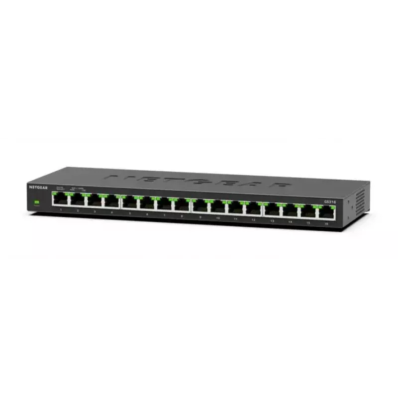 Unmanaged switch NETGEAR GS316 L2 Gigabit Ethernet 16 portov 32 Gbit/s