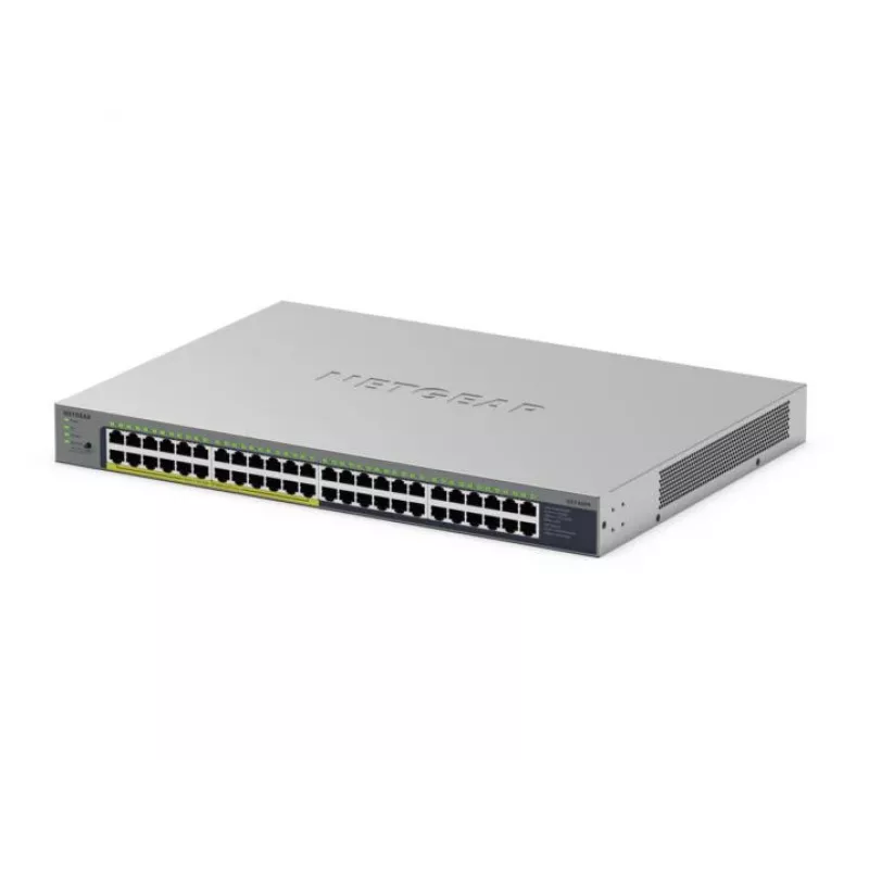 NETGEAR GS748PP nemanaged Gigabit Ethernet (10/100/1000) Power over Ethernet (PoE) sivá