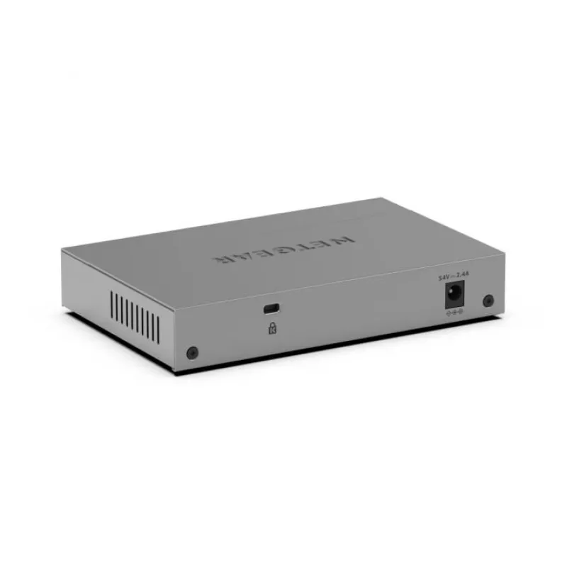 NETGEAR GS105EPP nemanaged Gigabit Ethernet (10/100/1000) Power over Ethernet (PoE) stolová/nástenná montáž sivá