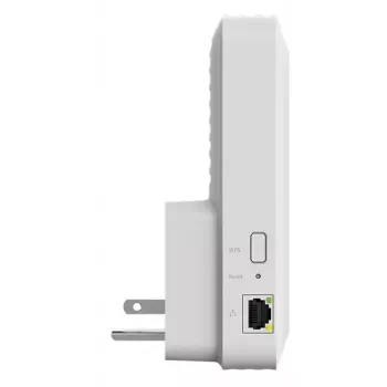 Wi-Fi opakovač Netgear EAX17 dvojpásmový 2,4/5 GHz, 802.11ax/ac, 4x4, Gigabit Ethernet, biela