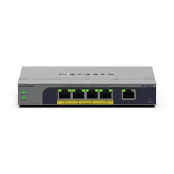 NETGEAR GS105EP nemanaged Gigabit Ethernet (10/100/1000) Power over Ethernet (PoE) sivá
