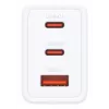 AC vnútorná nabíjačka D-Link DCP-651 — 65 W GaN, 2x USB‑C, univerzálna…