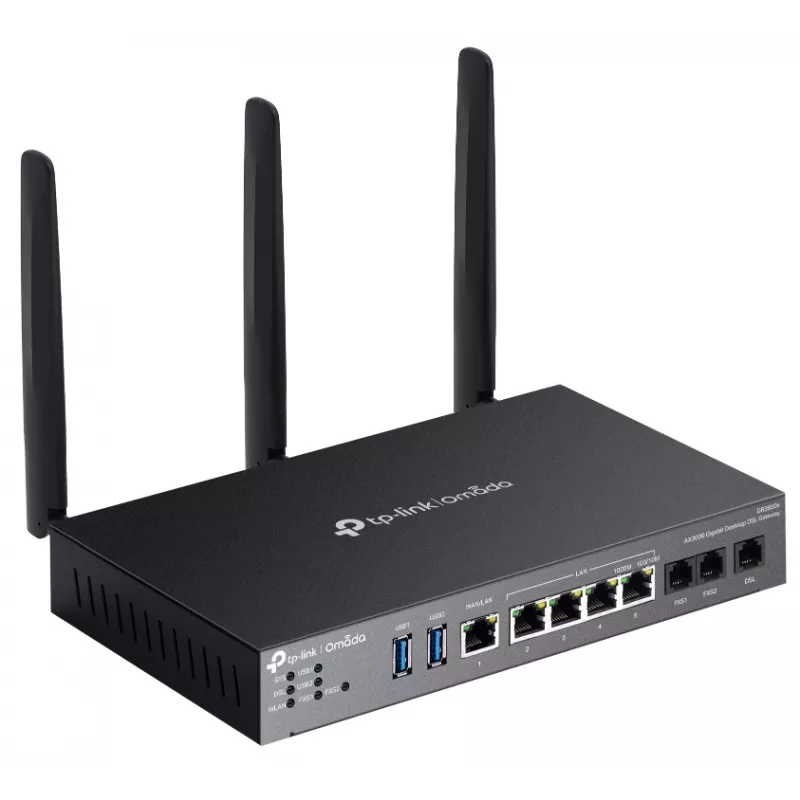 TP-Link Omada DR3220v-4G WLAN router Gigabit Ethernet dualband (2,4 GHz / 5 GHz) čierny