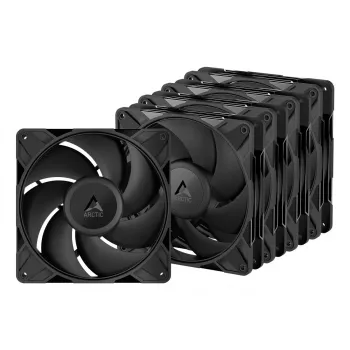 ARCTIC P14 Pro PST – 5 ks v balení, 140 mm PWM ventilátory s káblovým rozbočovačom