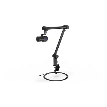 PC mikrofón ENDORFY Solum Studio — USB káblový, 24-bit/96 kHz, 20–20000 Hz, nastaviteľný stojan na stôl, dotykové ovládanie, výstup na slúchadlá, čierny