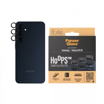 PanzerGlass ® Hoops® ochrana kamery čierna Samsung Galaxy A55 5G