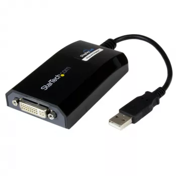 StarTech.com USB na DVI adaptér – 1920 x 1200, 2.0, USB Type-A, DVI výstup, 1920 x 1200 pixelov