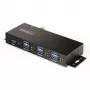 StarTech.com 5G7AINDRM-USB-A-HUB rozbočovač USB 3.2 Gen 1 (3.1 Gen 1) Type-B 5000 Mbit/s čierny