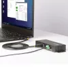 StarTech.com 5G7AINDRM-USB-A-HUB rozbočovač USB 3.2 Gen 1 (3.1 Gen 1) Type-B 5000 Mbit/s čierny