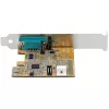 StarTech.com PCI Express sériová karta, PCIe na RS232 (DB9) sériová rozširujúca karta, PC sériová karta s 16C1050 UART, štandardné alebo low-profile držiaky, COM retention, Windows & Linux