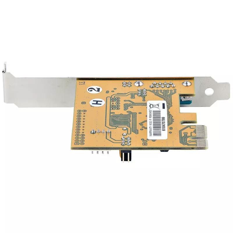 StarTech.com PCI Express sériová karta, PCIe na RS232 (DB9) sériová rozširujúca karta, PC sériová karta s 16C1050 UART, štandardné alebo low-profile držiaky, COM retention, Windows & Linux