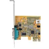StarTech.com PCI Express sériová karta, PCIe na RS232 (DB9) sériová rozširujúca karta, PC sériová karta s 16C1050 UART, štandardné alebo low-profile držiaky, COM retention, Windows & Linux
