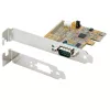 StarTech.com PCI Express sériová karta, PCIe na RS232 (DB9) sériová rozširujúca karta, PC sériová karta s 16C1050 UART, štandardné alebo low-profile držiaky, COM retention, Windows & Linux