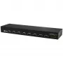 StarTech.com 8-portový USB na sériový adaptérový hub, USB 2.0, sériový, čierny, hliník, 36 W, 100 - 240 V