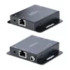 StarTech.com 4K HDMI extender cez CAT6/CAT5 Ethernet kábel, 4K 30Hz alebo 1080p 60Hz video extender, HDMI cez Ethernet kábel, HDMI vysielač a prijímač kit, IR diaľkový ovládač