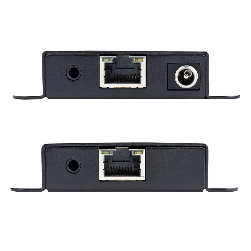 StarTech.com 4K HDMI extender cez CAT6/CAT5 Ethernet kábel, 4K 30Hz alebo 1080p 60Hz video extender, HDMI cez Ethernet kábel, HDMI vysielač a prijímač kit, IR diaľkový ovládač