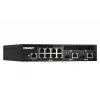 QNAP QSW-M2108R-2C spravovateľný prepínač L2, 8 x 2,5GbE + 2 x 10GbE SFP+/RJ-45 combo, polovičná šírka, montovateľný do racku