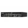 QNAP QSW-M2108R-2C spravovateľný prepínač L2, 8 x 2,5GbE + 2 x 10GbE SFP+/RJ-45 combo, polovičná šírka, montovateľný do racku