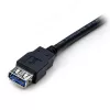 StarTech.com 2m čierny SuperSpeed USB 3.0 predlžovací kábel A na A – M/F