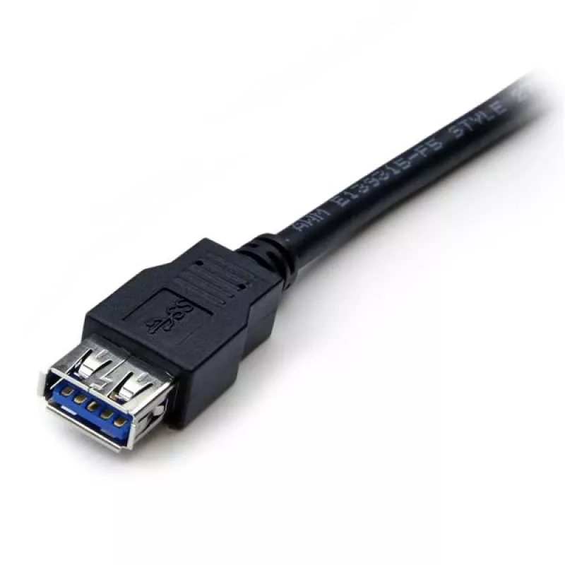 StarTech.com 2m čierny SuperSpeed USB 3.0 predlžovací kábel A na A – M/F