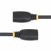 StarTech.com 18 palcov (0,5 m) HDMI 2.0 predlžovací kábel, High Speed HDMI port-saver kábel, 4K 60Hz, HDMI konektor samec na konektor samica predlžovací adaptér kábel, HDMI predlžovací kábel, M/F