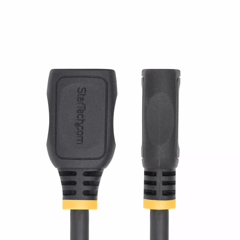 StarTech.com 1m HDMI 2.0 predlžovací kábel, High Speed HDMI portsaver kábel, 4K 60Hz, HDMI konektor samec na konektor samica predlžovací adaptér kábel, HDMI predlžovací kábel, M/W