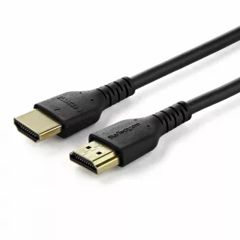 StarTech.com 1,5m tenký HDMI 2.0 kábel, flexibilný Premium certifikovaný HDMI kábel s Ethernetom, UHD 4K 60Hz HDR10, robustný dizajn z aramidových vlákien s TPE plášťom