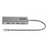 StarTech.com USB-C trojmonitorový multiport adaptér, duálny 4K 60 Hz + 4K 30 Hz HDMI & DisplayPort, 4-portový USB hub, 100 W PD Pass-Through, GbE, SD/MicroSD čítačka kariet