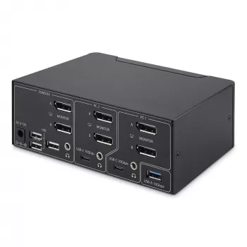StarTech.com P2CDD143-KVM-SWITCH KVM switch čierny