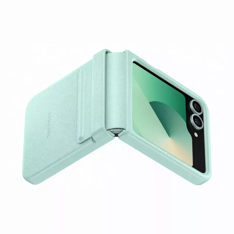 Samsung EF-VF741PMEGWW Kindsuit zadný kryt, vegánska koža, mentolový