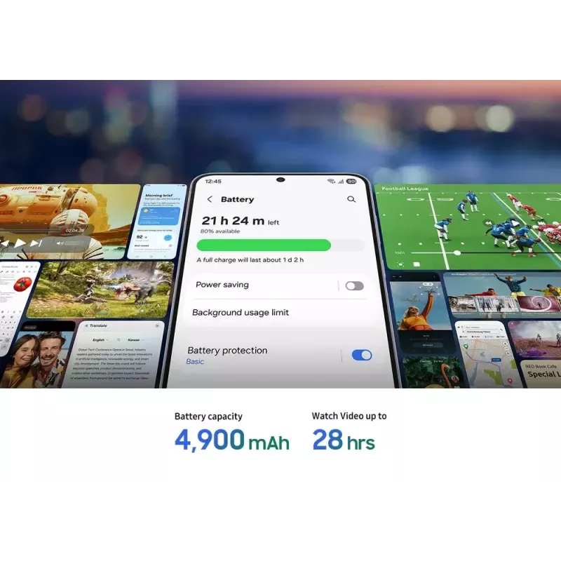 Smartphone Samsung Galaxy S25 FE 6,7 palca 256GB modrý