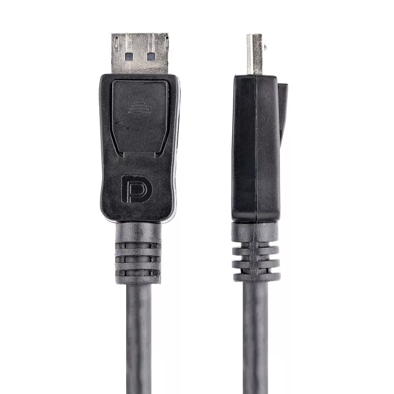 StarTech.com 10ft (3m) DisplayPort 1.2 kábel – 4K x 2K Ultra HD VESA certifikovaný DisplayPort kábel – DP na DP kábel pre monitor – DP video/display kábel – zaisťovacie DP konektory samec