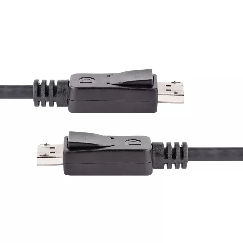 StarTech.com 10ft (3m) DisplayPort 1.2 kábel – 4K x 2K Ultra HD VESA certifikovaný DisplayPort kábel – DP na DP kábel pre monitor – DP video/display kábel – zaisťovacie DP konektory samec