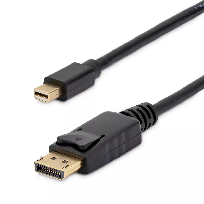 StarTech.com 1,8 m Mini DisplayPort na DisplayPort 1.2 kábel – 4K x 2K UHD Mini DisplayPort na DisplayPort adaptér kábel – Mini DP na DP kábel pre monitor – mDP na DP konvertor kábel