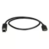 StarTech.com USB-C na USB-B tlačiarenský kábel - M/M - 0,5 m - USB 2.0