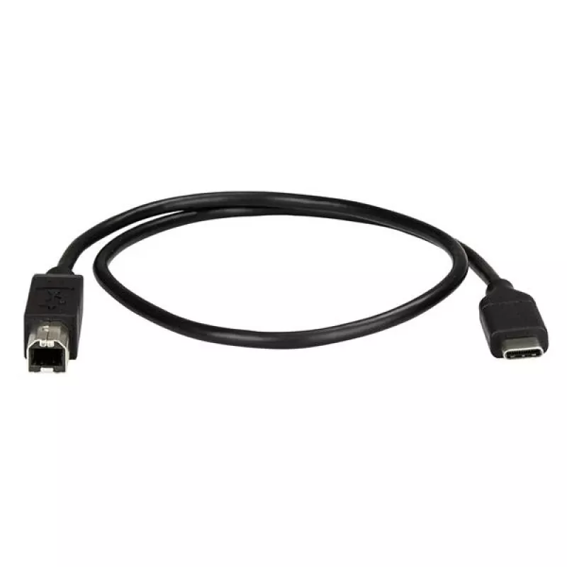 StarTech.com USB-C na USB-B tlačiarenský kábel - M/M - 0,5 m - USB 2.0