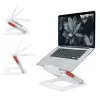 Leitz Ergo 64240001 nastaviteľný viacuhlový stojan na notebook, skladací, 13-15 palcov (33-38,1 cm), biely