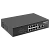 Intellinet 8-port Gigabit Ethernet PoE+ switch 120W 2 uplink porty