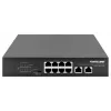 Intellinet 8-port Gigabit Ethernet PoE+ switch 120W 2 uplink porty