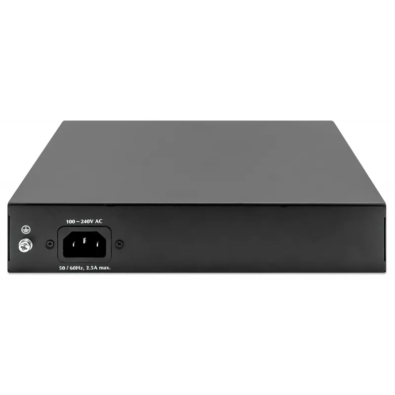 Intellinet 8-port Gigabit Ethernet PoE+ switch 120W 2 uplink porty