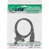 InLine USB 2.0 adaptérový kábel Type-A samec / A samica pre slotovú záslepku, 0,6 m