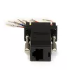 StarTech.com DB9 na RJ45 modulárny adaptér – M/F, DB-9, RJ-45, čierny