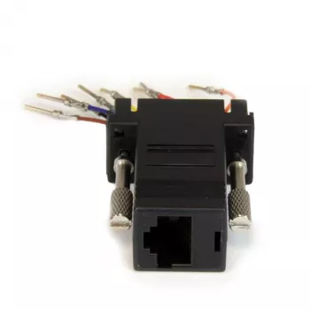 StarTech.com DB9 na RJ45 modulárny adaptér – M/F, DB-9, RJ-45, čierna